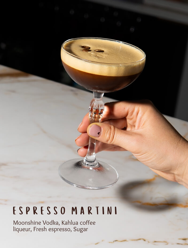 El Camino Bar café serving cocktail and pastries in Derby